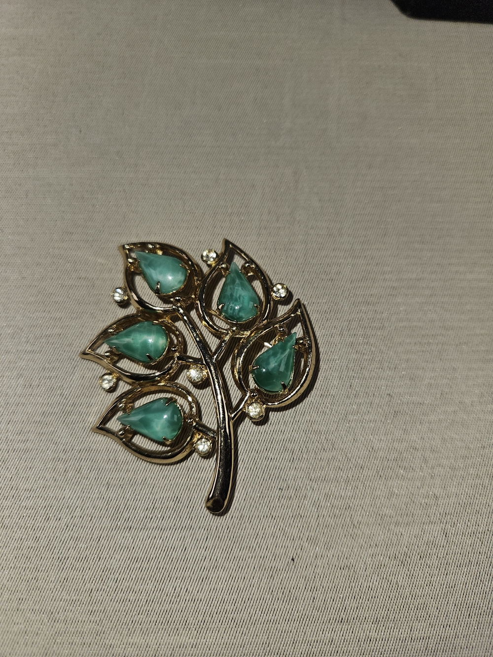 Vintage Sarah Coventry Whispering Leaves Collection 1953 Jewelry Lot - Picture 4 of 11